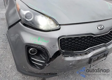 2017 Kia Sportage Lx из США, поврежденный, VIN KNDPMCAC1H7042032